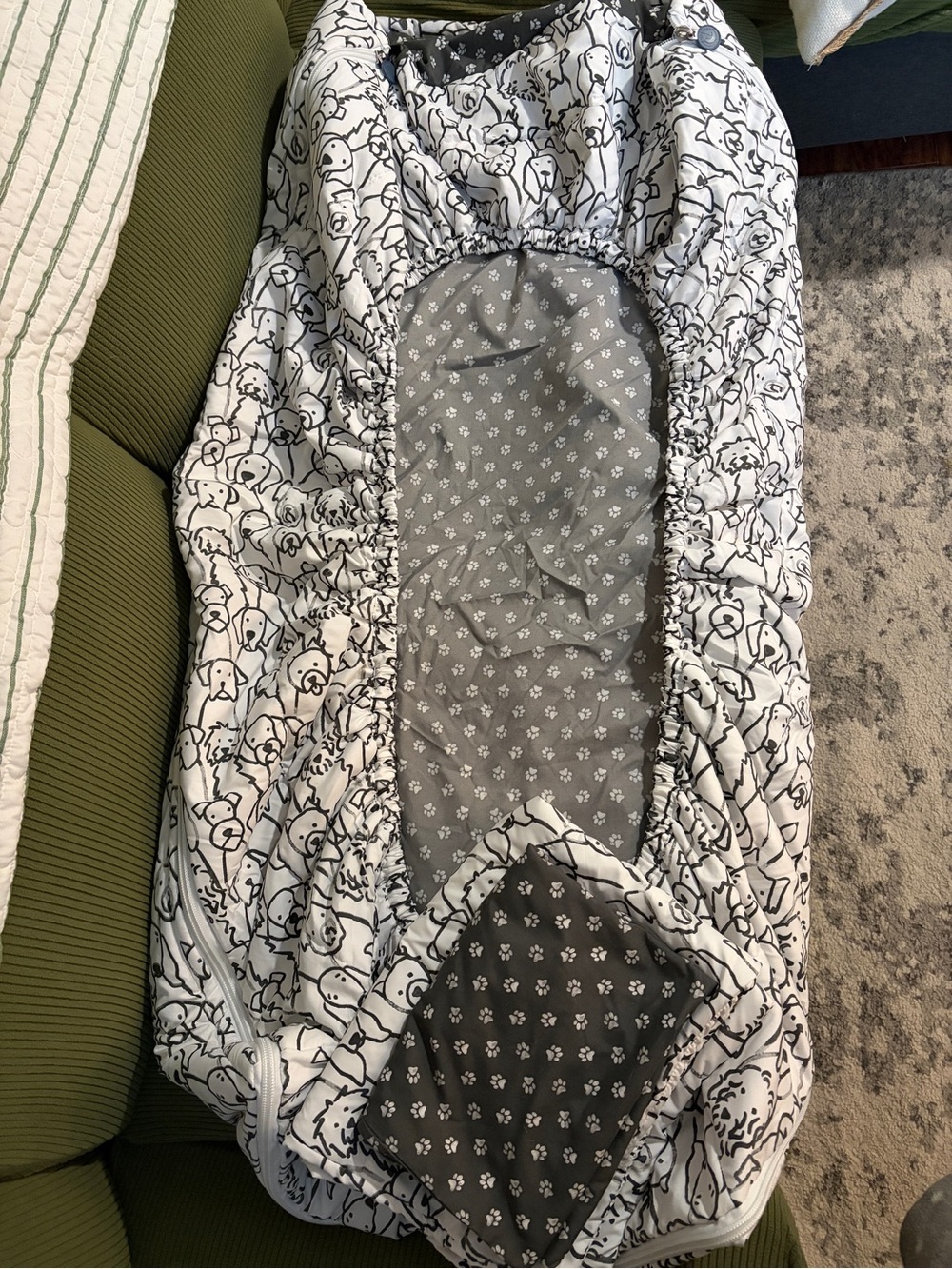 Beddy’s Puppy Dog Bedding for Toddler Bed